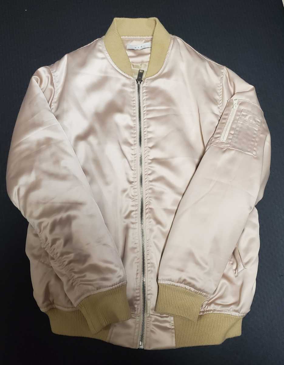 ギフト】 ミニマル mnml ベージュ サイズS ミリタリーブルゾン JACKET
