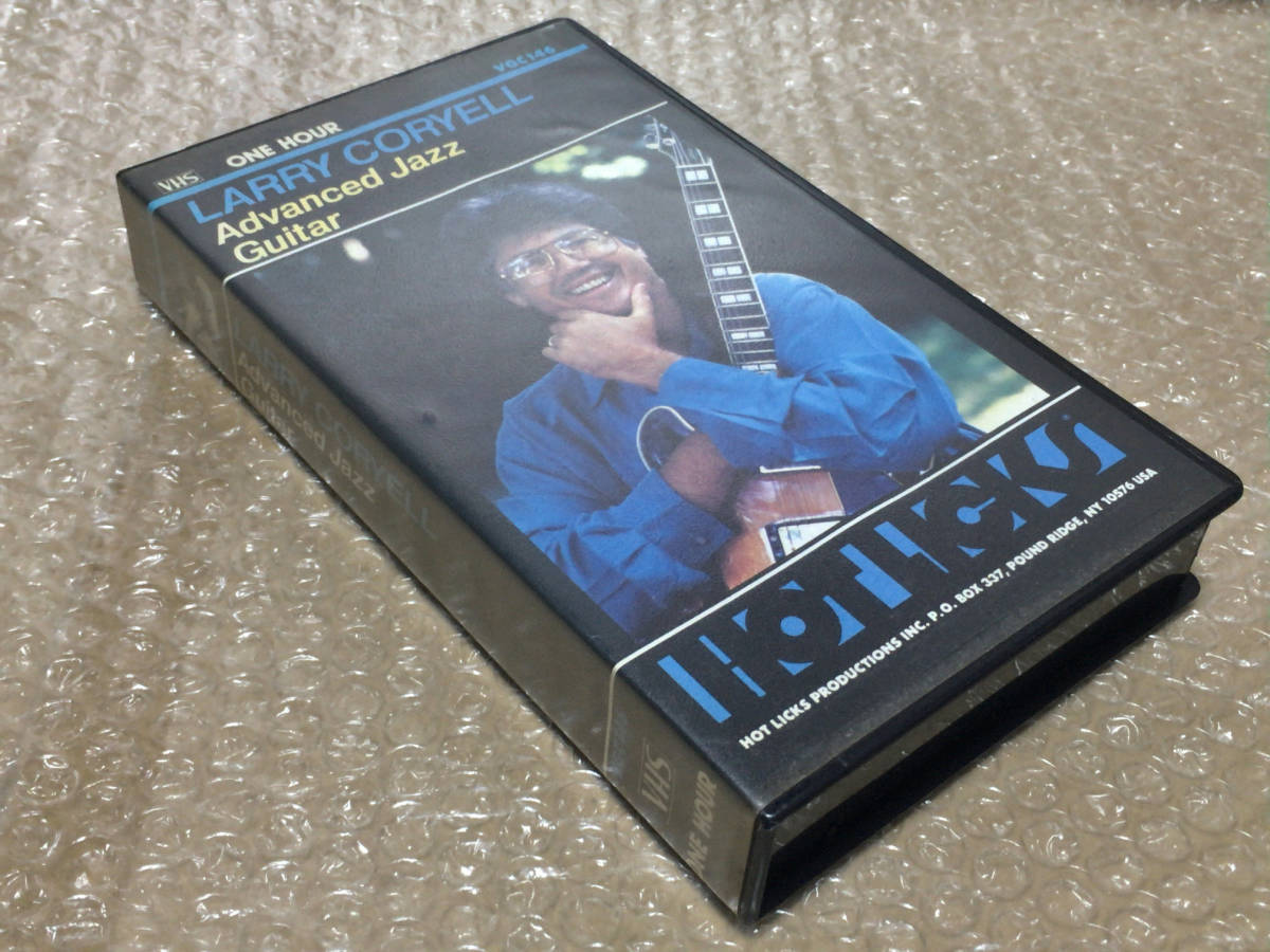 ●VHS ラリー・コリエル 教則ビデオ Larry Coryell Advanced Jazz Guitarの画像1