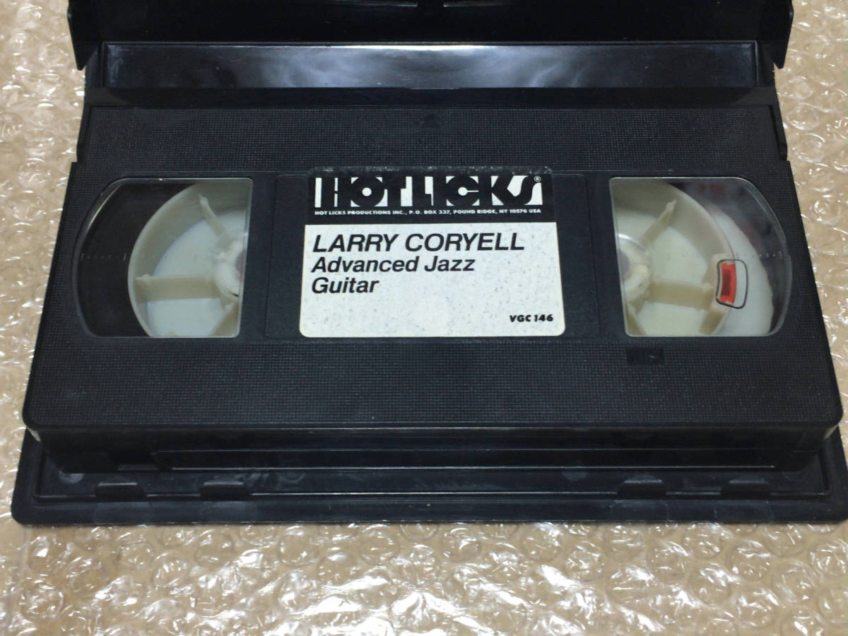 ●VHS ラリー・コリエル 教則ビデオ Larry Coryell Advanced Jazz Guitarの画像3