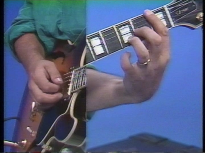 ●VHS ラリー・コリエル 教則ビデオ Larry Coryell Advanced Jazz Guitarの画像6