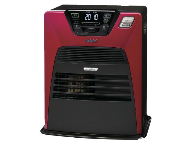  Toyotomi hybrid fan heater LC-SHB40L-RD deep red / rebuilt goods kerosene + electric. heater!