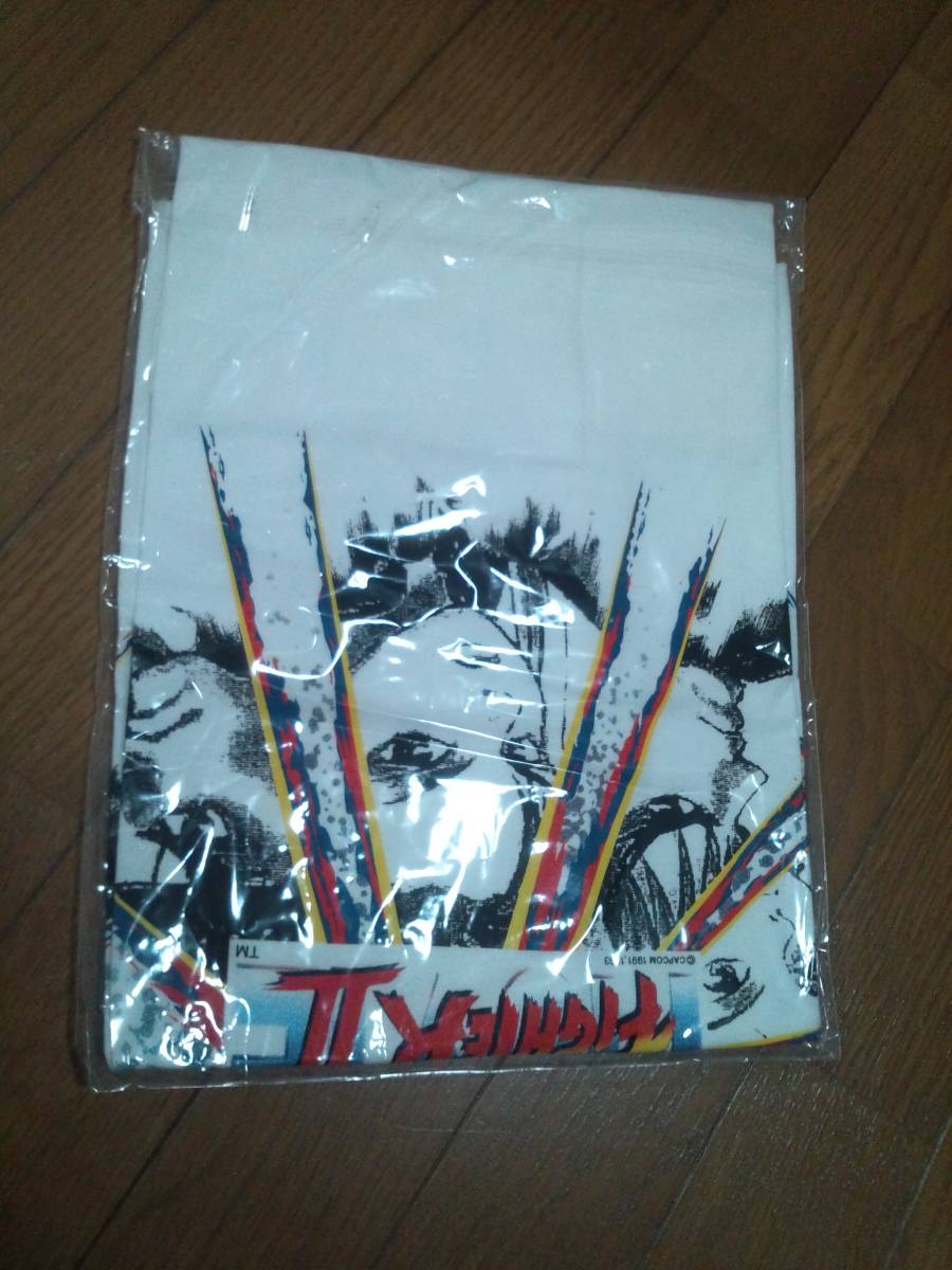 劇場公開時 ストリートファイターⅡ Tシャツ 未開封品 当時物 劇場公開時 ストリートファイターⅡ Tシャツ 未開封品 当時物