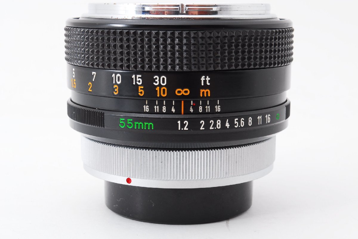 美品 Canon FD 55mm F1.2 S.S.C 単焦点 カビ曇りなし | sweatreno.com