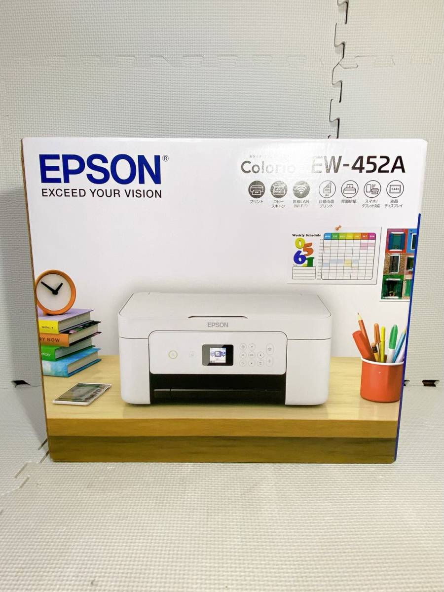 未使用品 Epson カラリオ インクジェット複合機 Ew 452a エプソン コピー機 Wifi機能 Windows対応 Mac対応 スマホ対応 タブレット対応 Chargebay Com Au