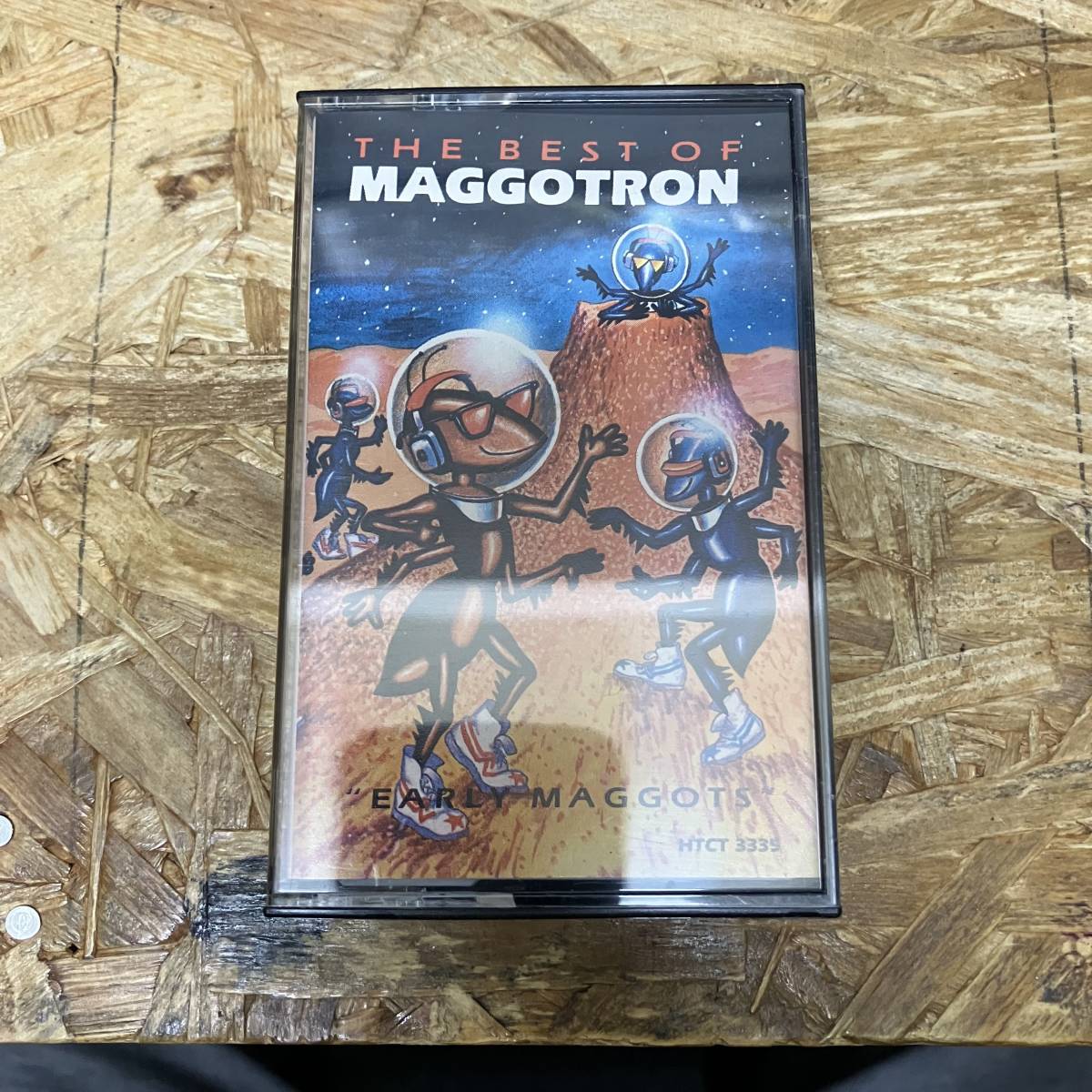 シPOPS,ROCK HE BEST OF MAGGOTRON - EARLY MAGGOTS アルバム,名作 TAPE 中古品の画像1