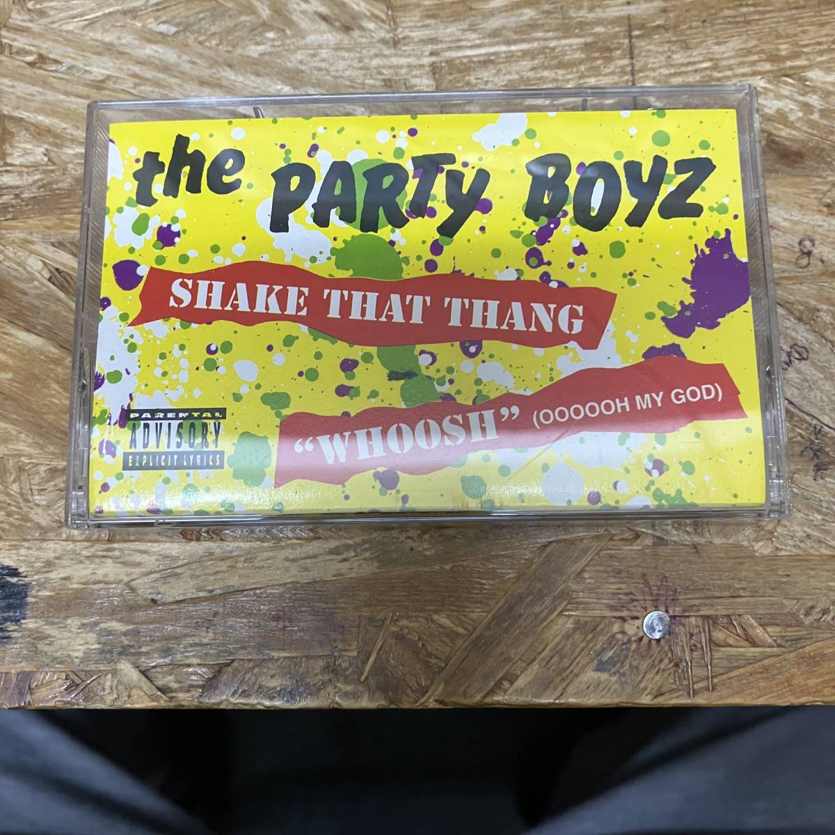 シHIPHOP,R&B THE PARTY BOYZ - SHAKE THAT THANG "WHOOSH" (OOOOOH MY GOD) シングル,INDIE TAPE 中古品_画像1