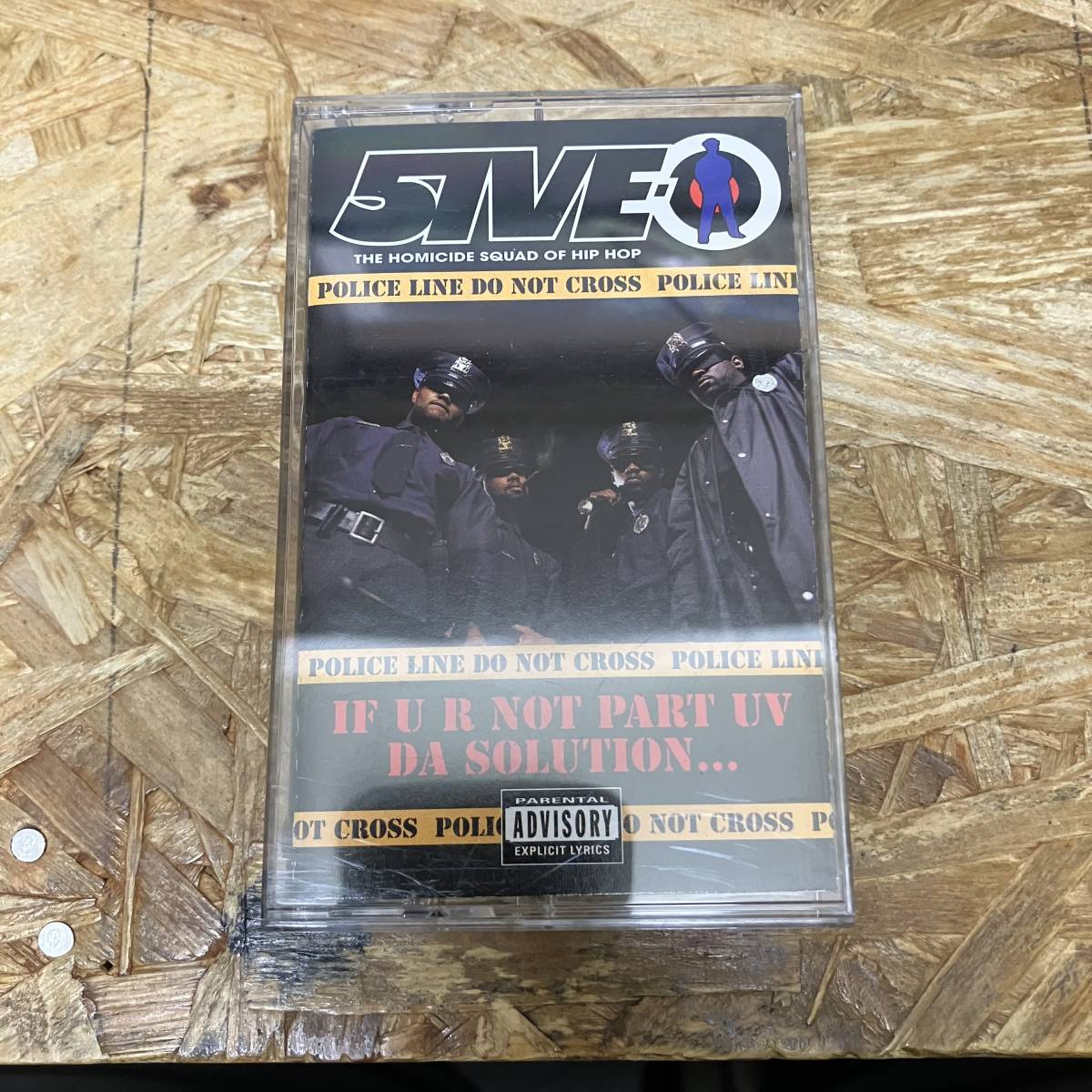 シHIPHOP,R&B 5IVE - IF U R NOT PART UV DA SOLUTION... アルバム,名作!!! TAPE 中古品_画像1