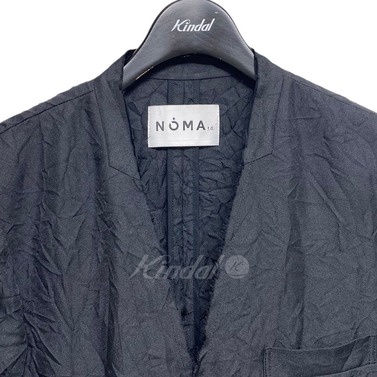 ノーマティーディー NOMA t．d．　 2021AW Wrinkled Cut-off Jacket 商品番号：8071000094377-071S-JKM_画像3