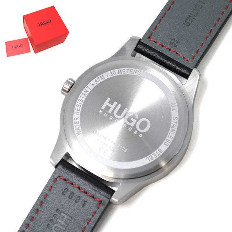 HUGO BOSS ヒューゴボス 1530018 DARE レザー 腕時計 メンズ_画像4