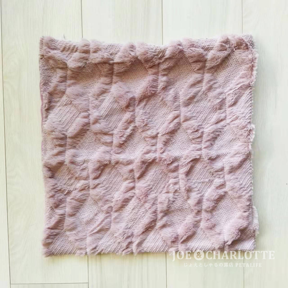 【ピンク2枚】柔らかいクッションカバー 枕カバー 40×40cm 幾何学模様 pink_画像9