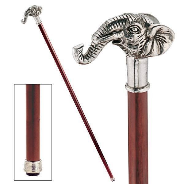 pa draw ne collection : Elephant (. elephant ). steering wheel decoration solid . material walking * stick gentleman for cane ( imported goods )