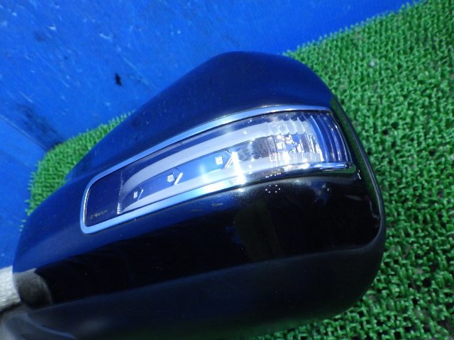 【B】動作OK 社外ポジションランプ付 青イルミ ドアミラー サイドミラー ウインカー付 左右セット QNC20 QNC21 BB X07 7P+2 7ピン+2_画像6