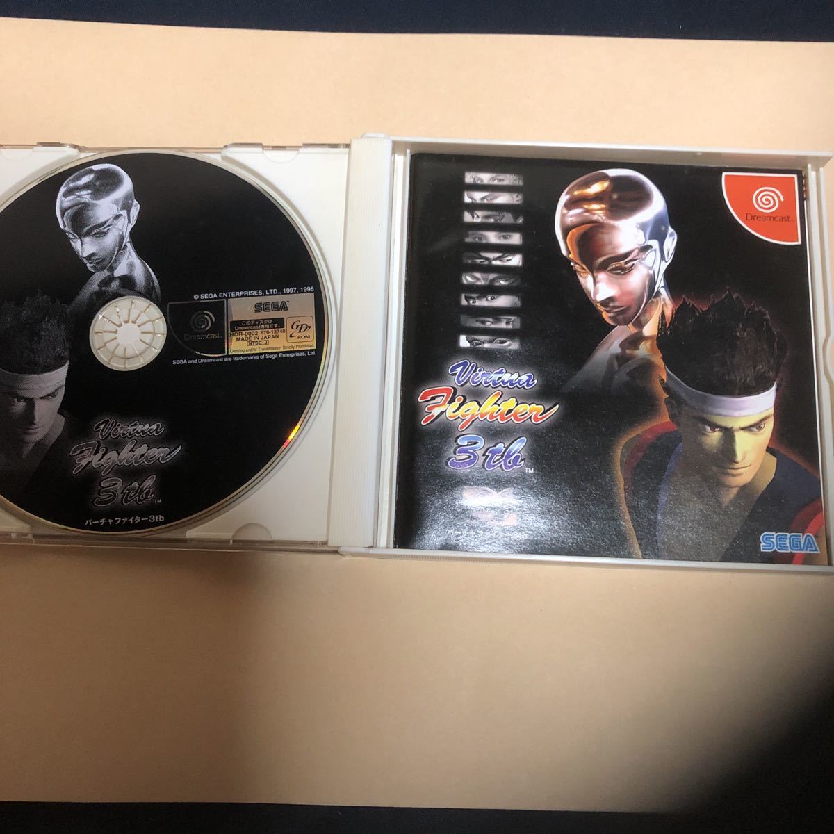  Dreamcast soft DC Virtua fighter 3 free shipping 