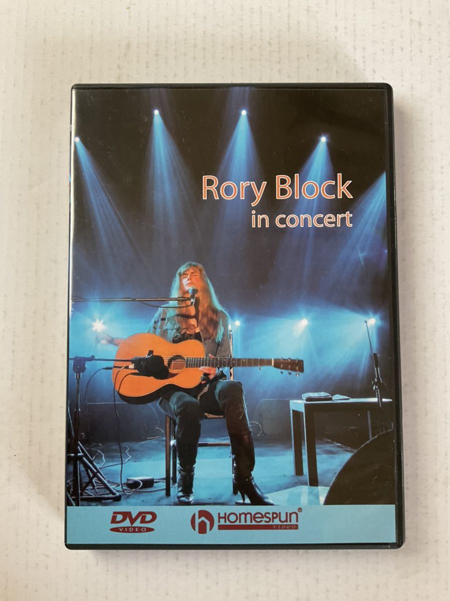 Rory Block. in concert.DVD 輸入盤 LIVE ローリーブロック.2004年発売 70分 リージョンフリー