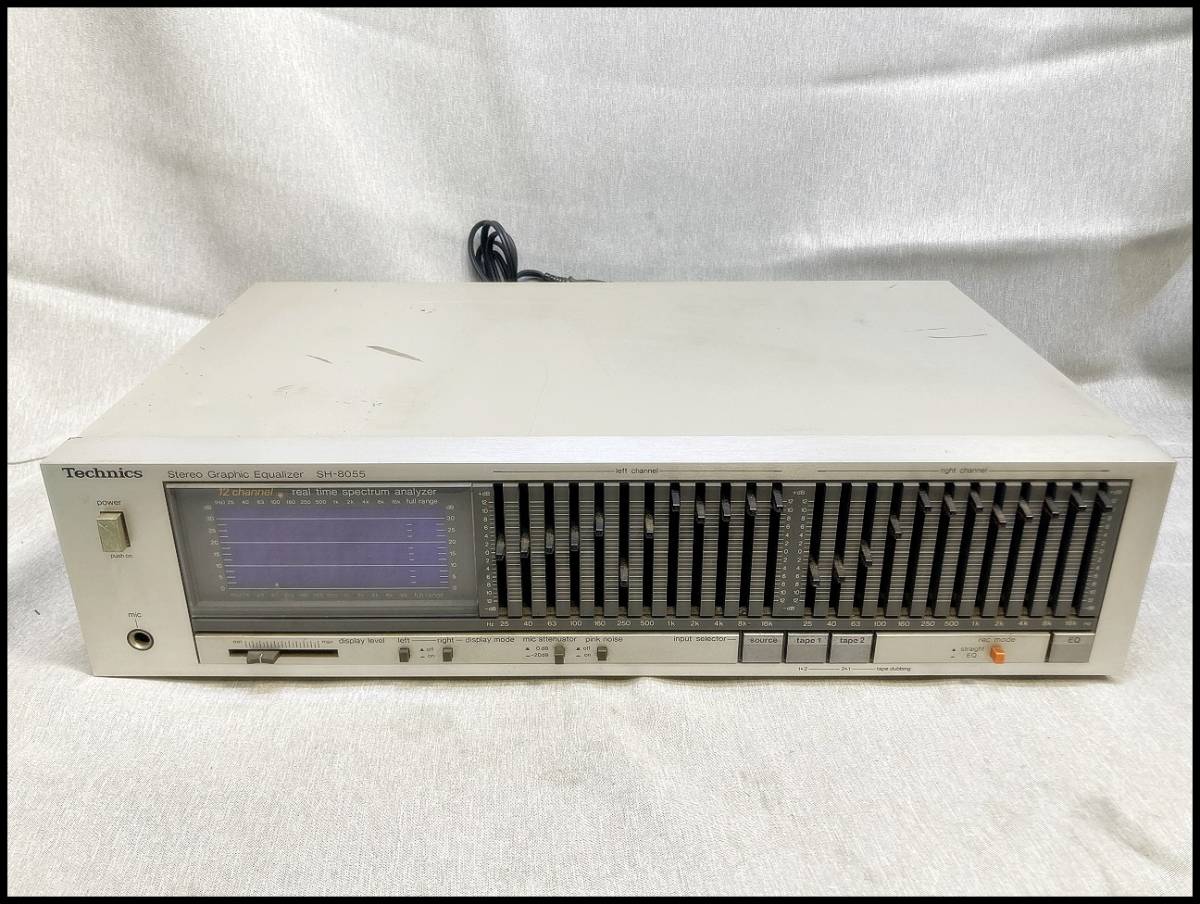 ☆Technics テクニクス ステレオグラフィックイコライザー SH-8055 ...