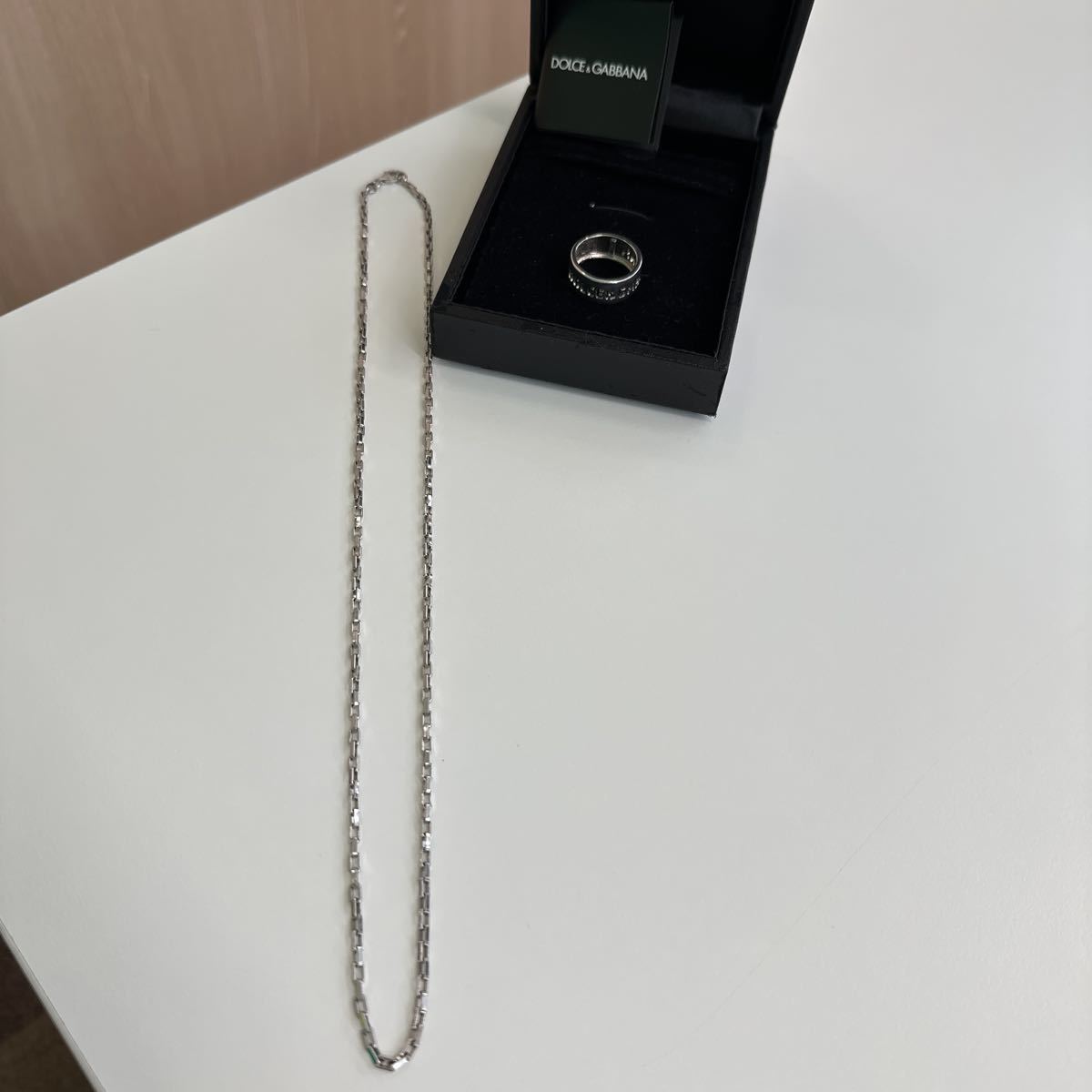 D&Gネックレスチェーン リングセット ドルチェ&ガッバーナ ブランド