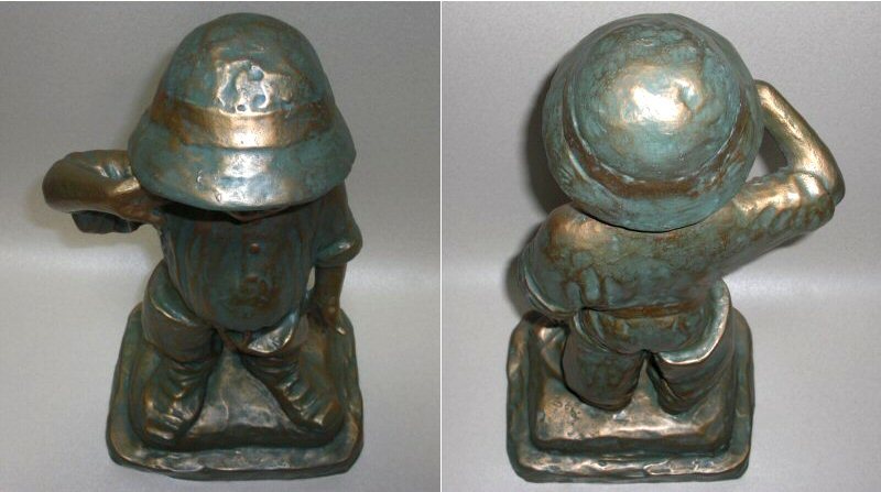 □北村西望作 将軍の孫 共箱付き(大型作品) | www.bauen.com.ar