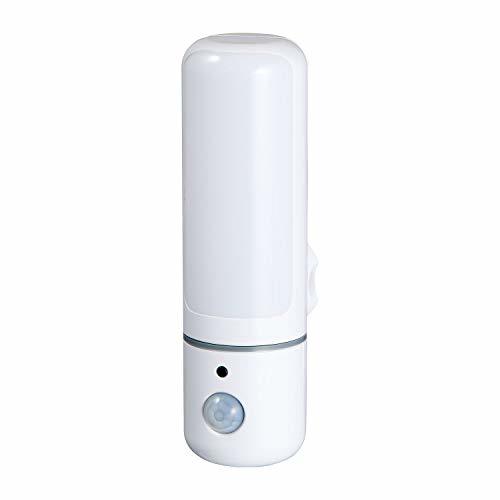 エルパ (ELPA) LEDセンサー付ライト (白色/電池式) 人感センサー/持ち運び/ハンディライト/モード切替_画像1
