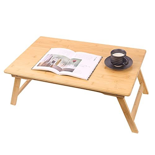 【天然素材】良木工房YOSHIKI 折りたたみ テーブル 竹製 ローテーブル 折れ脚テーブル おしゃれ パソコンデスク ベッドテーブル