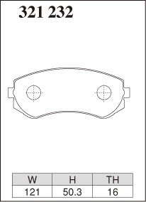 DIXCEL ディクセル ブレーキパッド Zタイプ フロント用 シルビア S14 CS14 H5.10～H8.6 NA_画像2