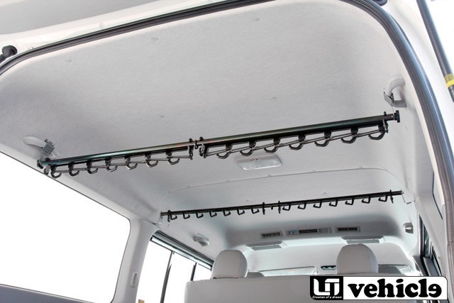 UIvehicle rod holder addition option (7ps.@) Hiace 200 series 