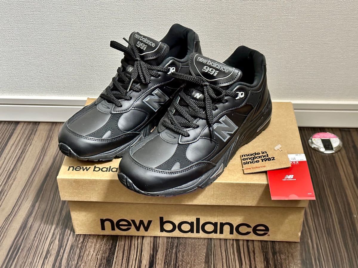 ☆新品未使用☆ ニューバランス W991TK ブラック MADE IN UK 靴