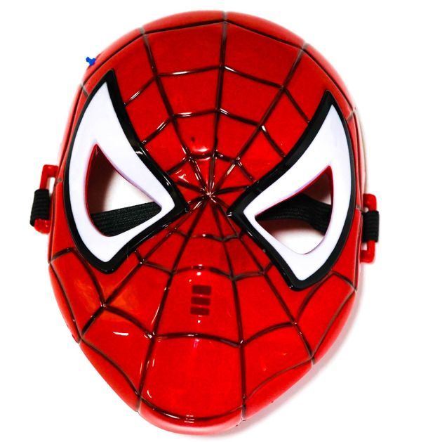 10月18日ご発送 スパイダーマン 目が動き光る 電動マスク-