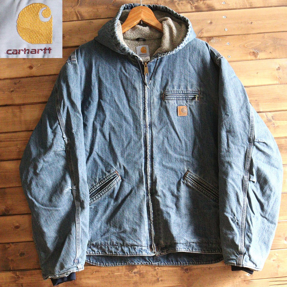 Yahoo!オークション - A1/S6.22-1 Carhartt カーハート 裏ボア...