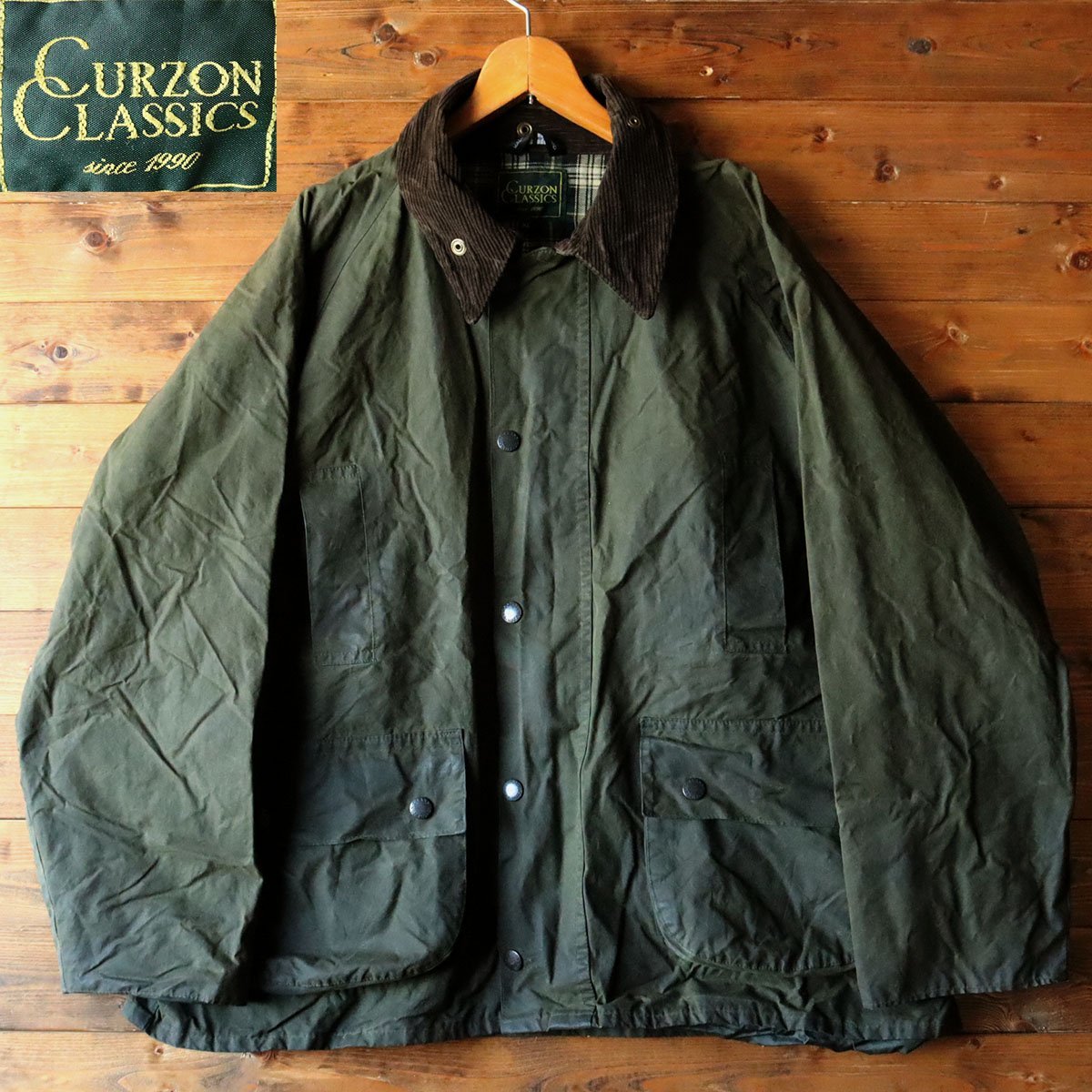 BARBOUR】ハンティングジャケット【襟コーデュロイ】 全品新品未開封