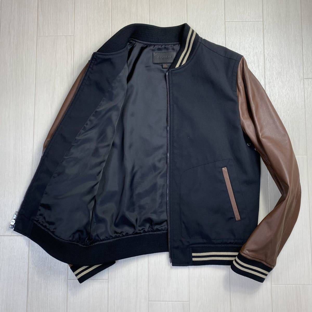ために COACH ジャケット ブルゾン ブラック の通販 by ベクトル