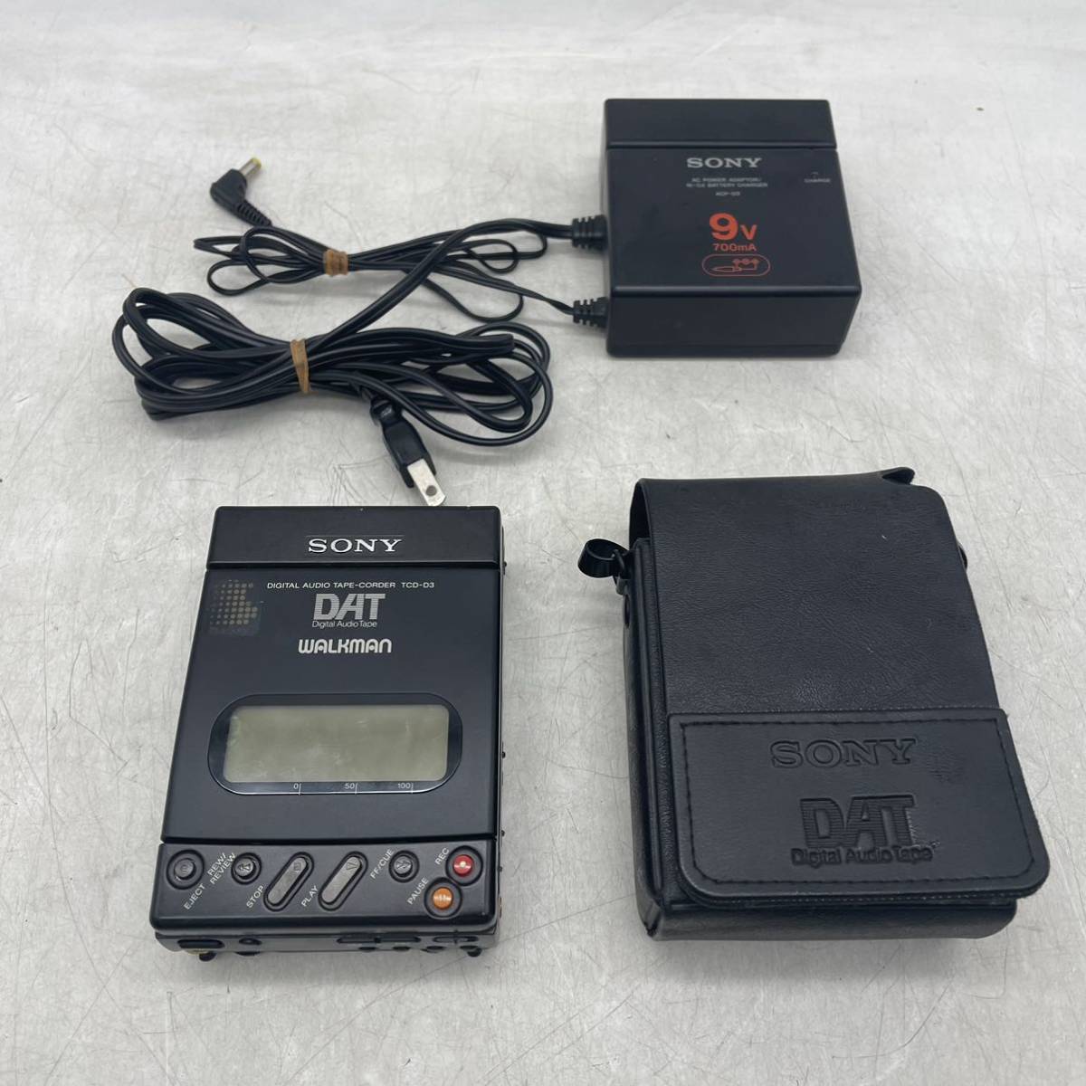 ☆ SONY ソニー DAT ウォークマン TCD-D3 ACアダプター ACP-D3 DAT