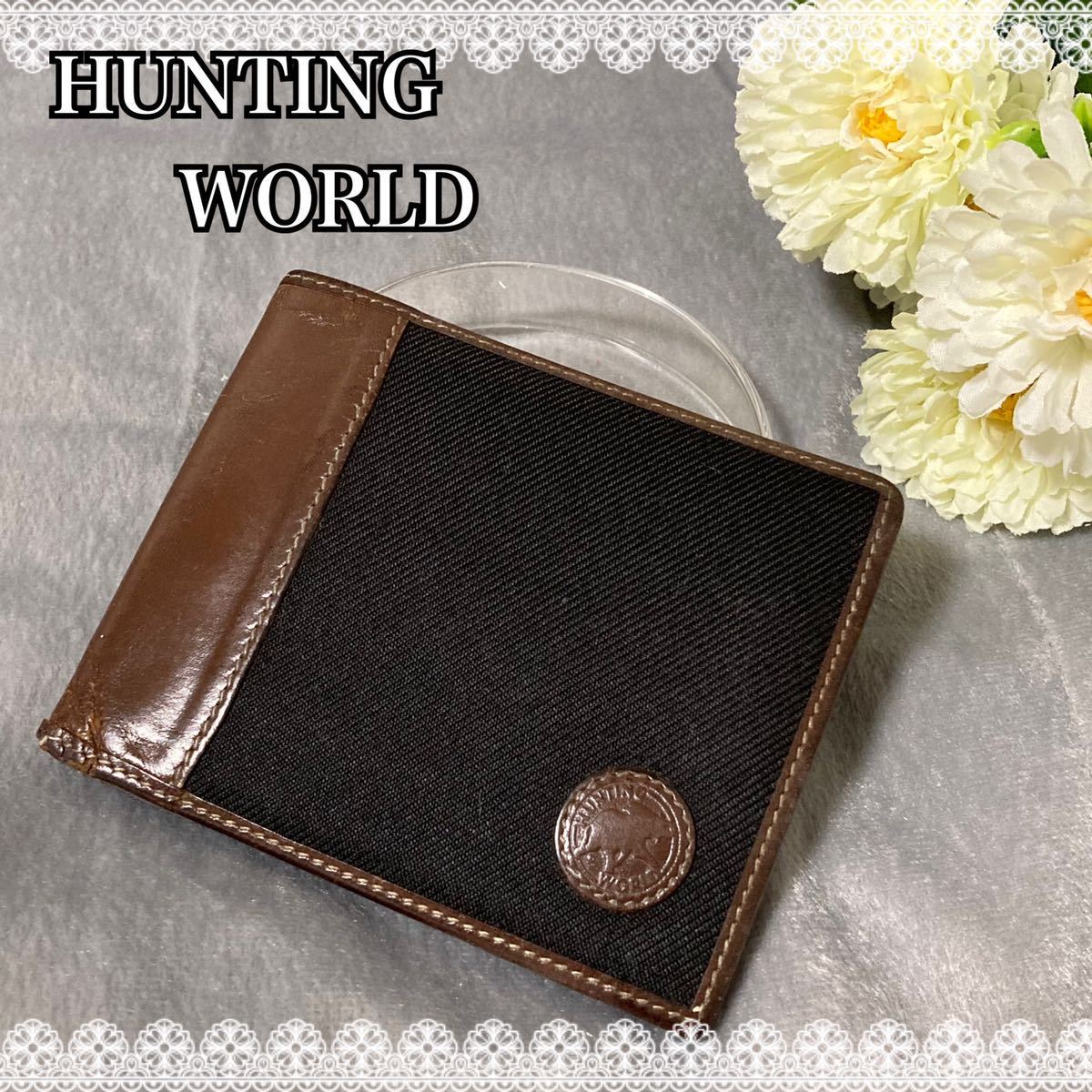 HUNTING WORLD ハンティングワールド 財布 二つ折り メンズ