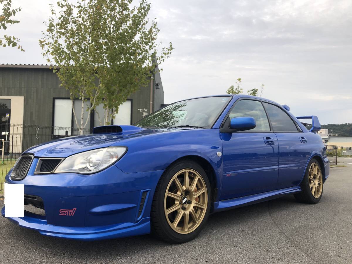 スバル インプレッサ WRX STI 人気の鷹目 GDB 6速 車検付き サーキット