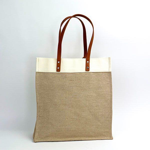 スヌーピー PEANUTS JUTE SQUAREBAG バッグ トート 通勤 通学_画像5