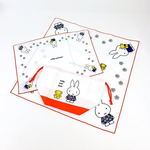  Miffy сумка для бэнто ланч ланч пакет .. данный посылка школа . пара 