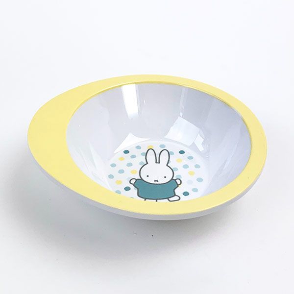  Miffy bowl navy blue fe tea white plate baby Kids kitchen (PWD)