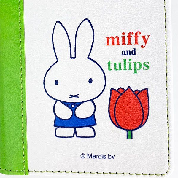 ミッフィー ｍiffy and tulip 3way スマホケース スマホカバー チューリップ グリーン Mサイズ グッズ_画像3