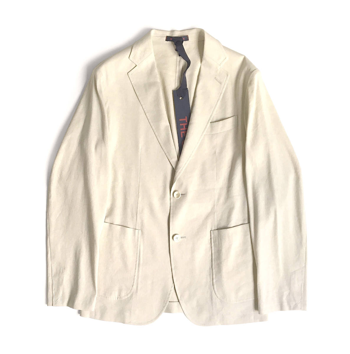 5%OFF】 THE GIGI ANGIE 46 2Bジャケット ブルーストライプ コットン