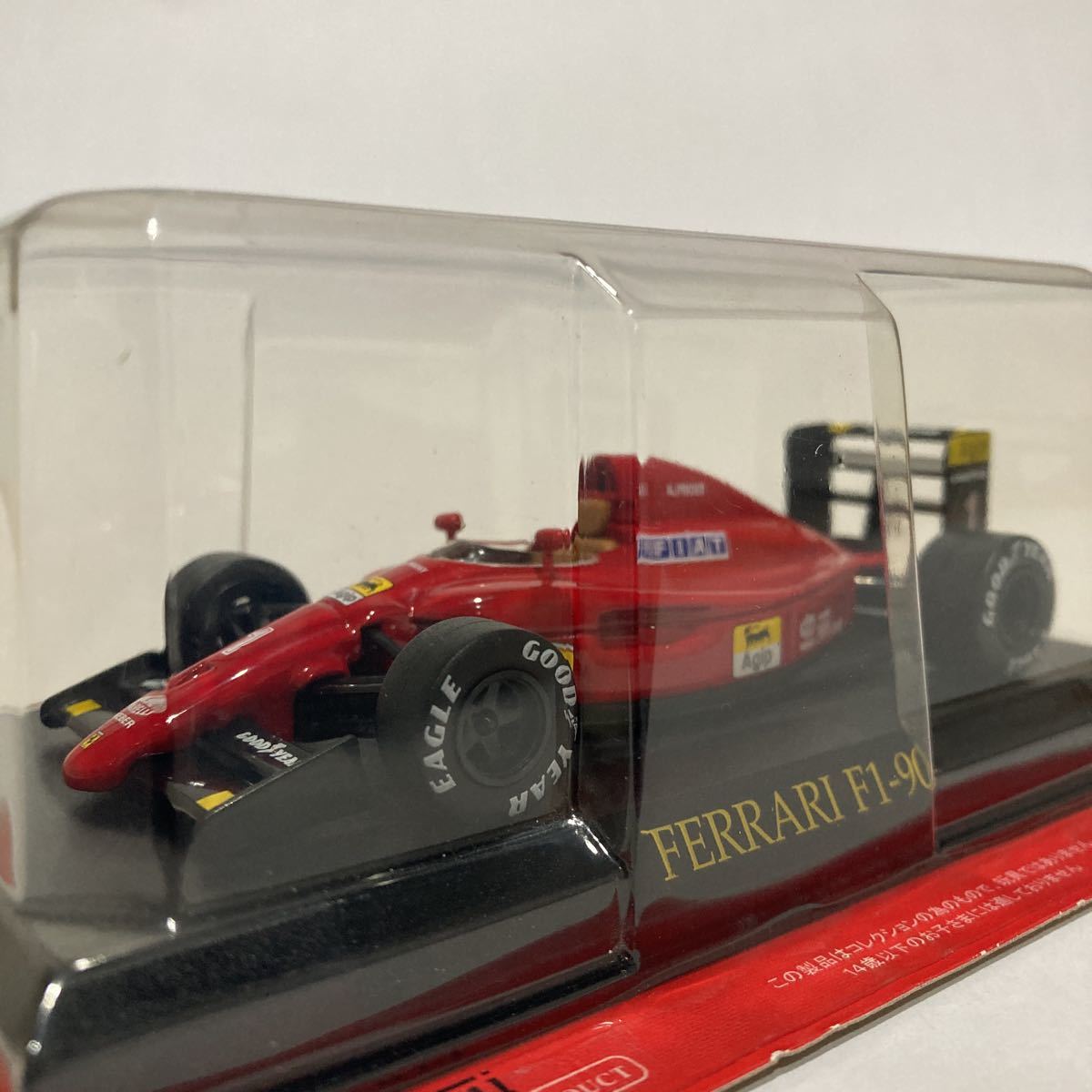 アシェット 公式フェラーリF1コレクション 1/43 Ferrari F1-90 #1 アラン・プロスト GP マシン ミニカー モデルカーの画像1