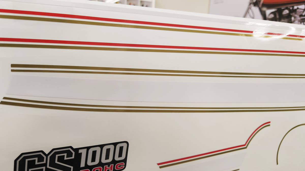 などは GS1000 ラインステッカーセット 新品 R0Fby-m37991804628 純正