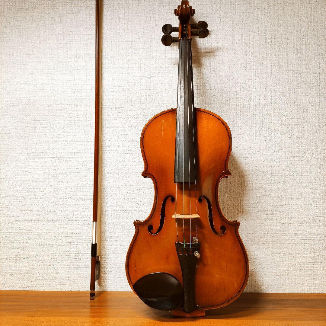 良反響天然美杢】スズキ No.103 1/2 バイオリン 1970 楽器、器材