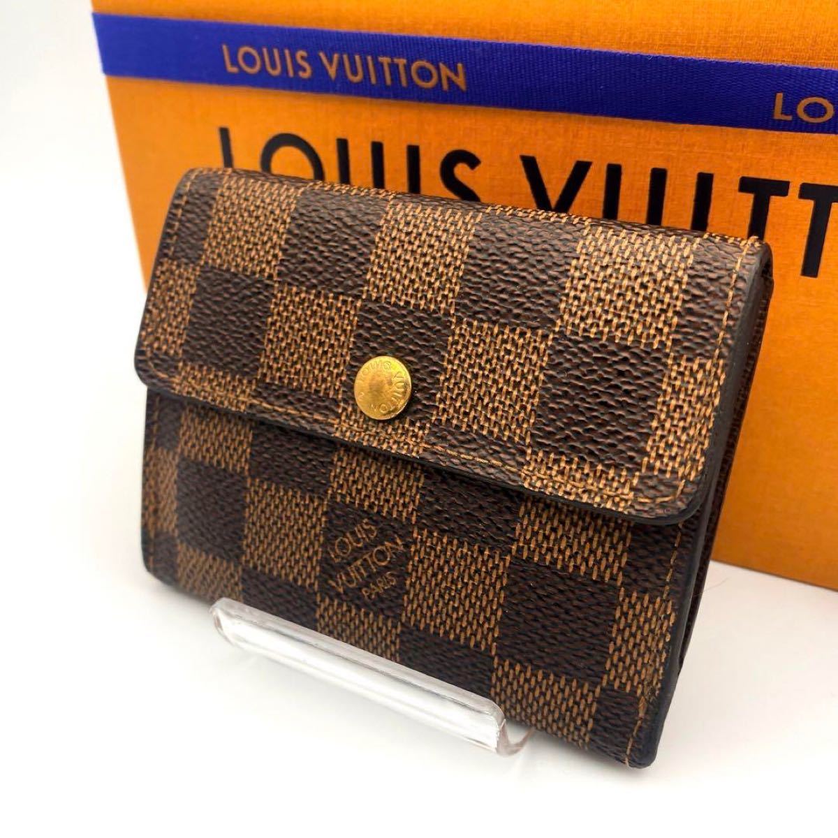 LOUIS VUITTON ルイヴィトン ダミエ コインパース 小銭入れ オンライン ...