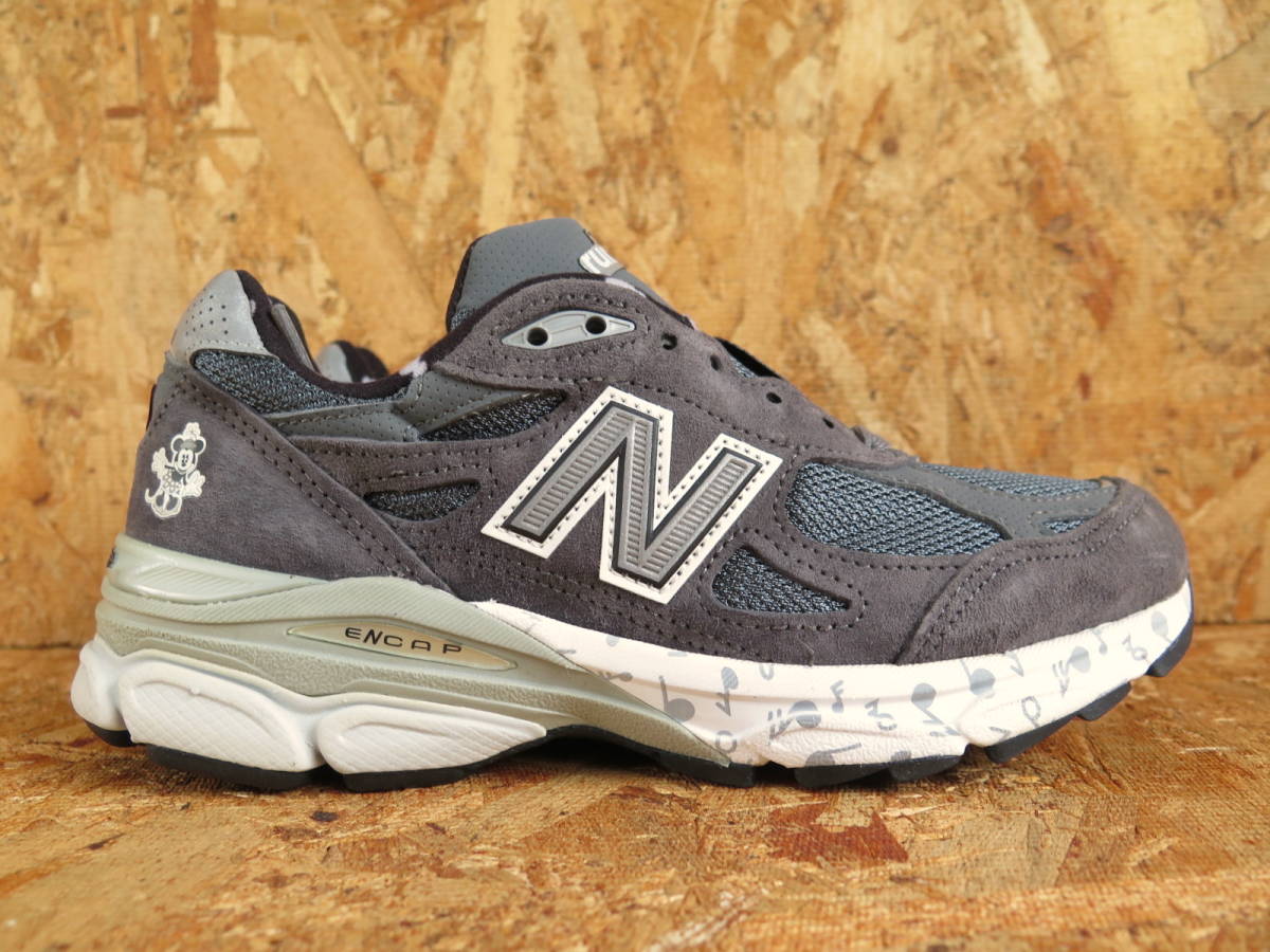 新品 本物 RUN DISNY New Balance W990DIS3 US5 22cm USA製 ラン