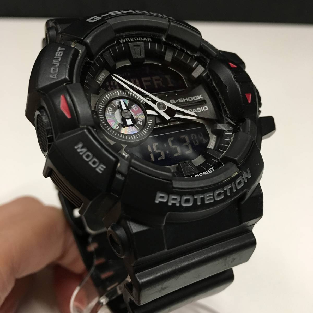 ●古2813　CASIO　カシオ　腕時計　G-SHOCK　ジーショック　GA-400　箱あり_画像4