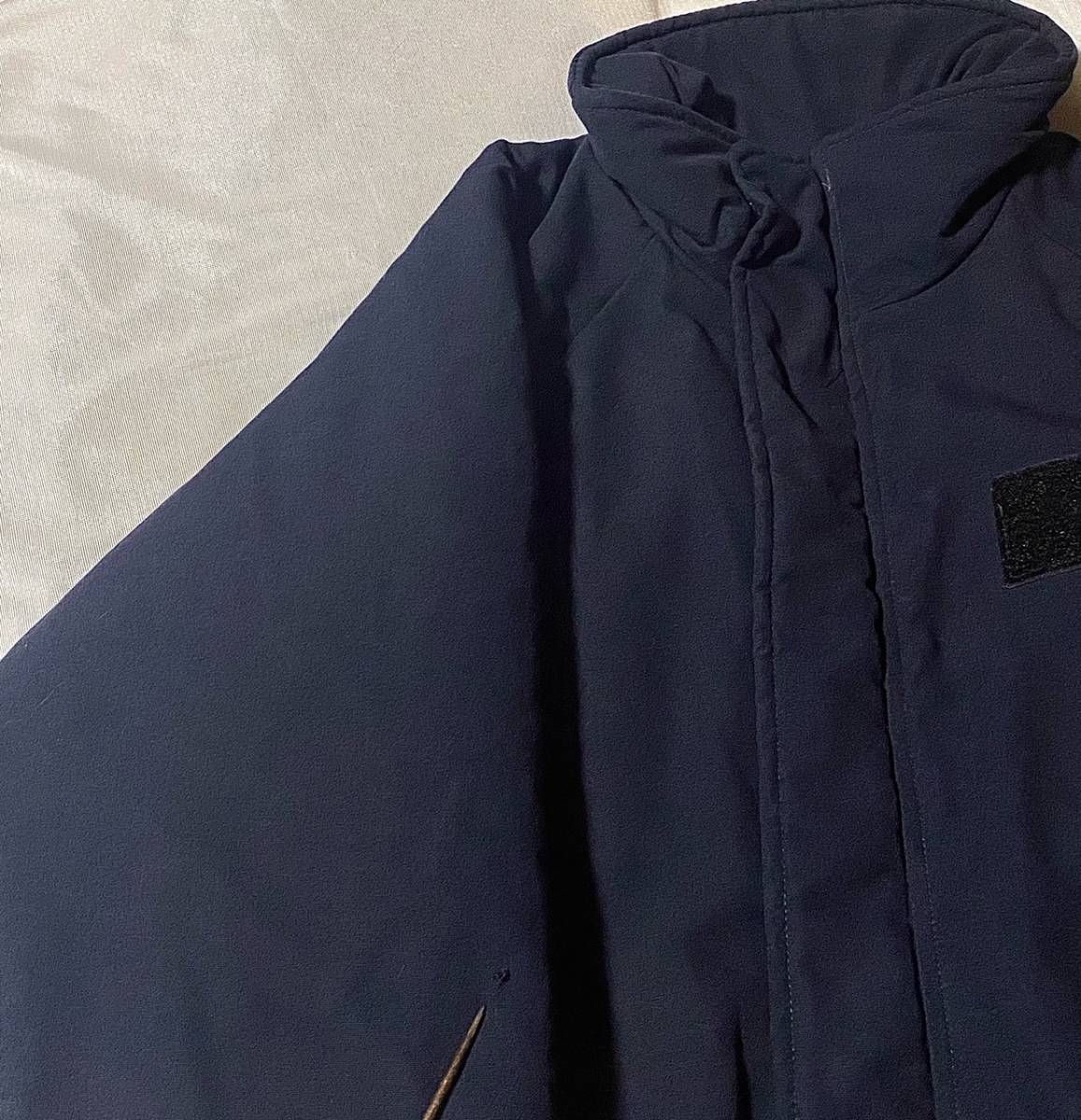 米軍 実物 US NAVY USN シップボード ジャケット LARGE / アラミド デッキジャケット 空母ジョージ・H・W・ブッシュ #8