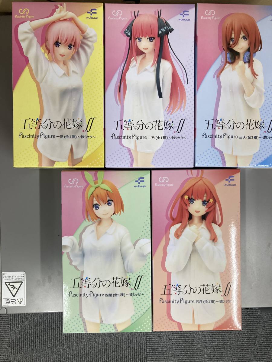 本格派ま! 五等分の花嫁∬ Fascinity Figure 一花 二乃 三玖 四葉 五