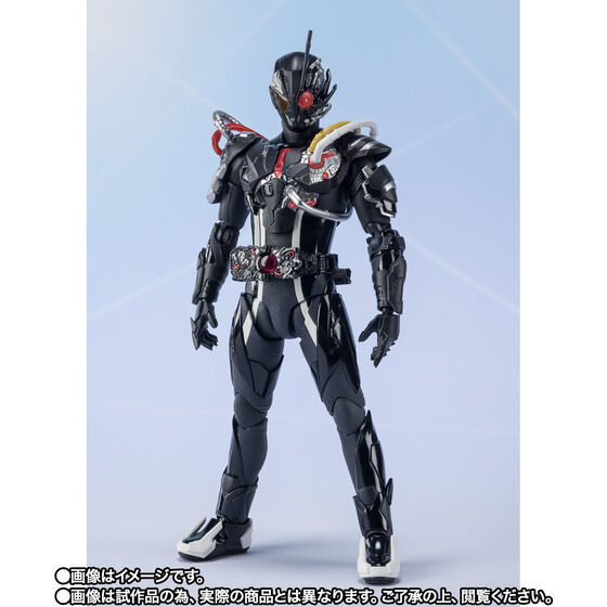 バンダイ S.Hフィギュアーツ 魂ウェブ限定　仮面ライダーゼロワン　仮面ライダーアークゼロ＆アークエフェクトパーツセット_画像3