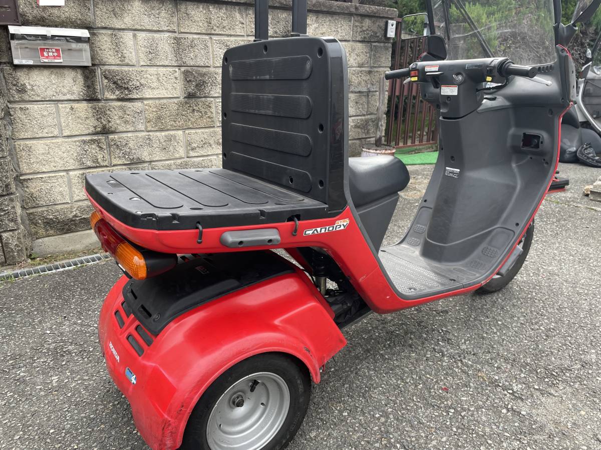 赤ジャイロキャノピー TA03-112 鍵付き レストアベース車 or 部品取り