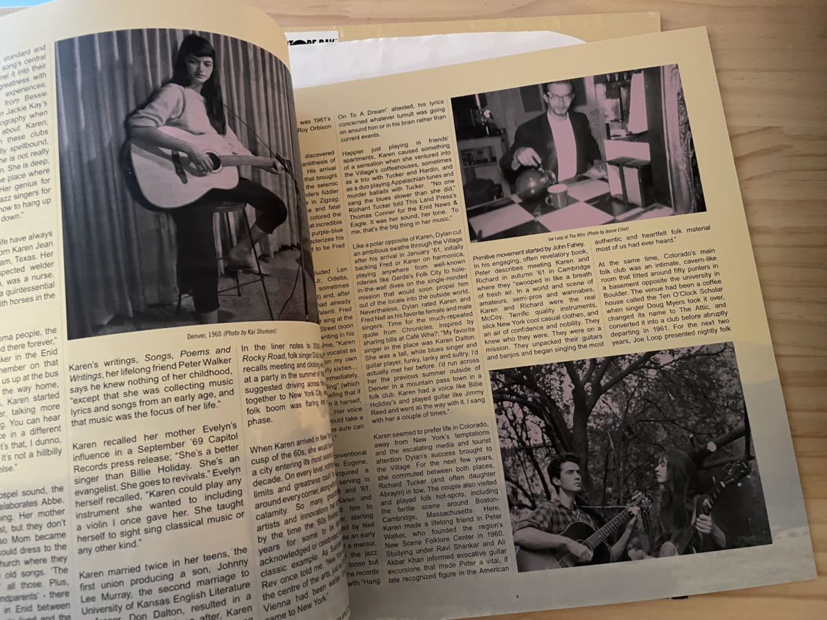 KAREN DALTON『SHUCKIN' SUGAR 』LP Bob Dylan Fred Neil BLUES blind lemon ACID FOLK Tim Buckley Elvis Presley leadbelly Pete Seeger_画像6