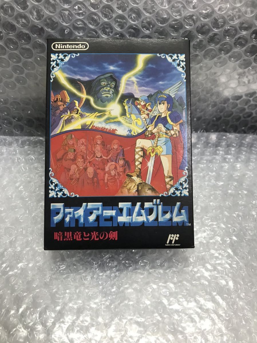 【新品】【極美品〜美品】【激レア】ファイアーエムブレム暗黒竜と光の剣 ファミコンソフト _画像1